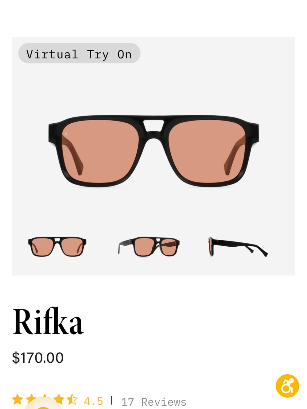 RAEN Rifka Sunglasses in Recycled Black / Spritz